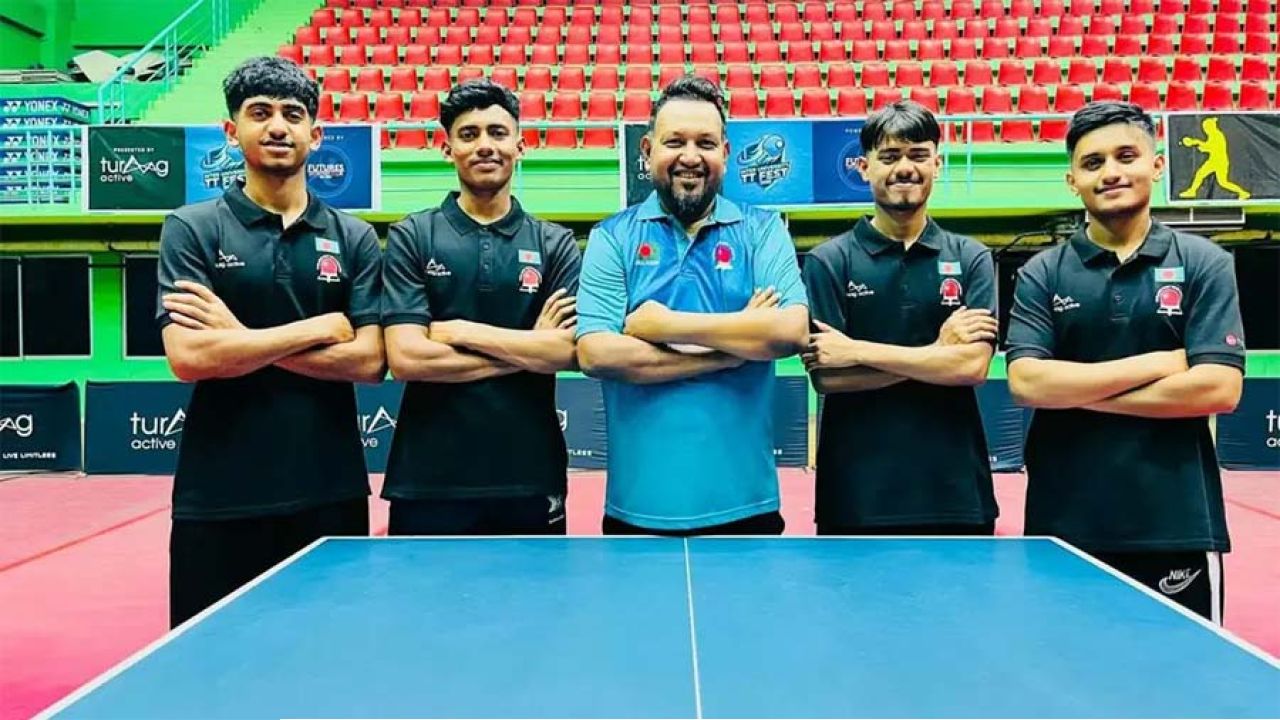 টেবিল টেনিসে সোনা জিতল বাংলাদেশ