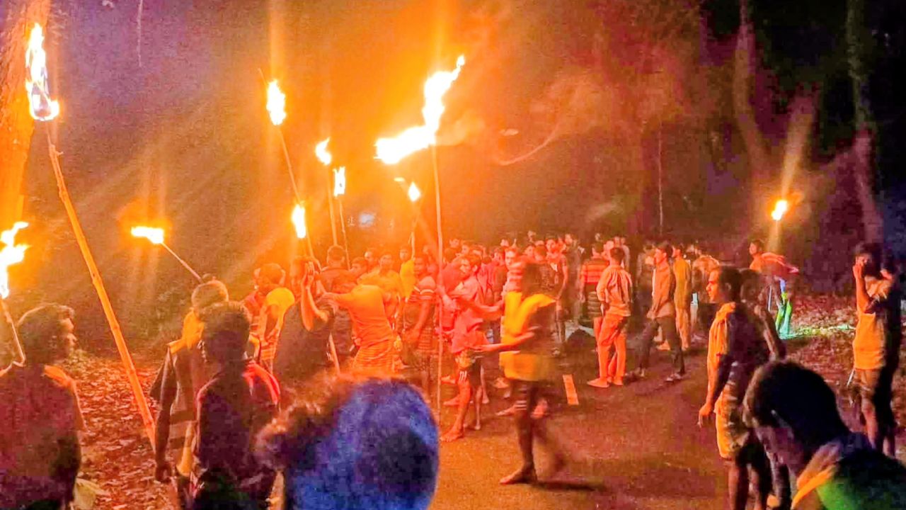 শেরপুর গারো পাহাড় সীমান্তে হাতি আতঙ্কে চার গ্রামের মানুষের নির্ঘুম রাত