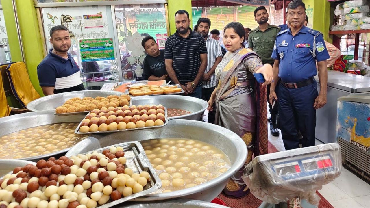 ঝগড়ার চর বাজারে ভ্রাম্যমাণ আদালতের অভিযান ,জরিমানা