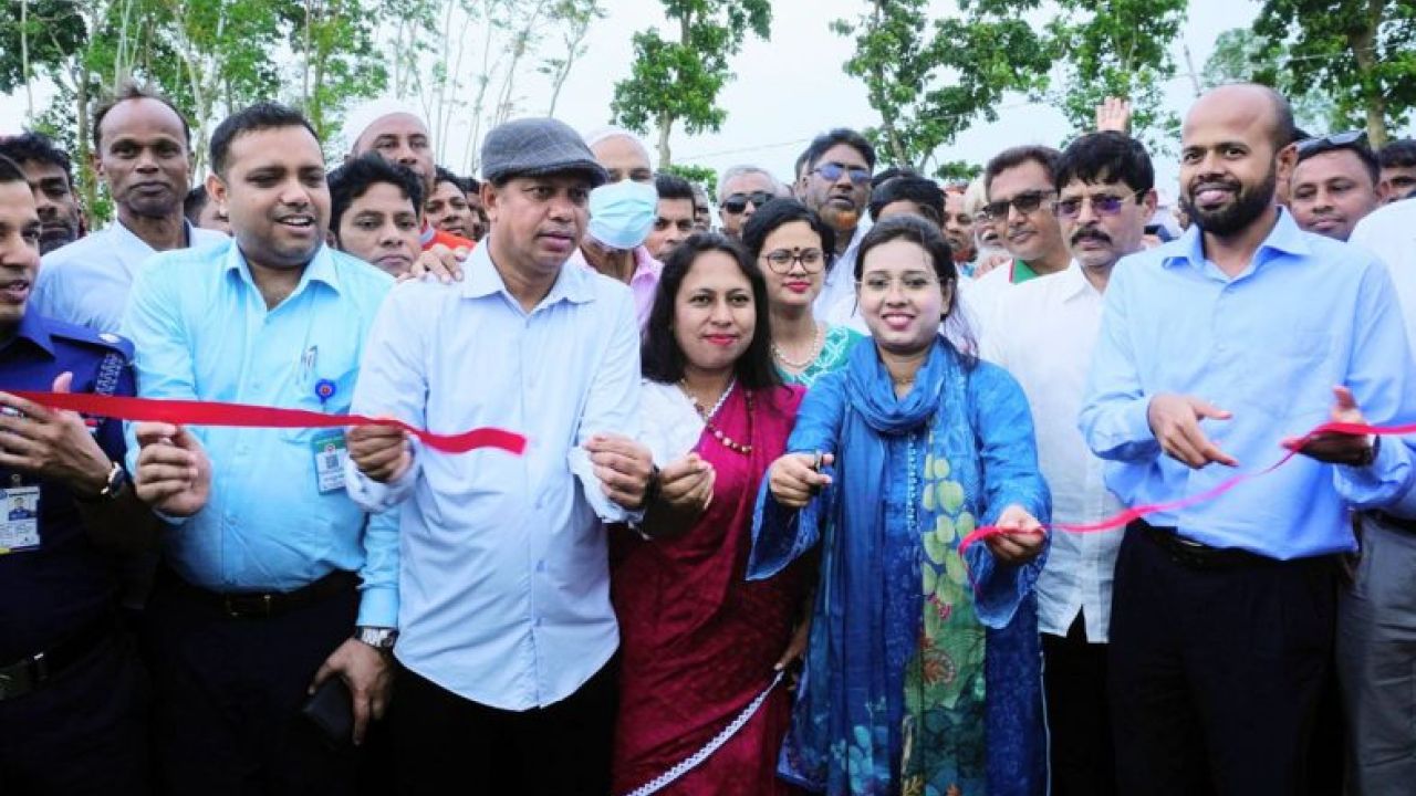 শেরপুরে খাল খনন কর্মসূচির উদ্বোধন