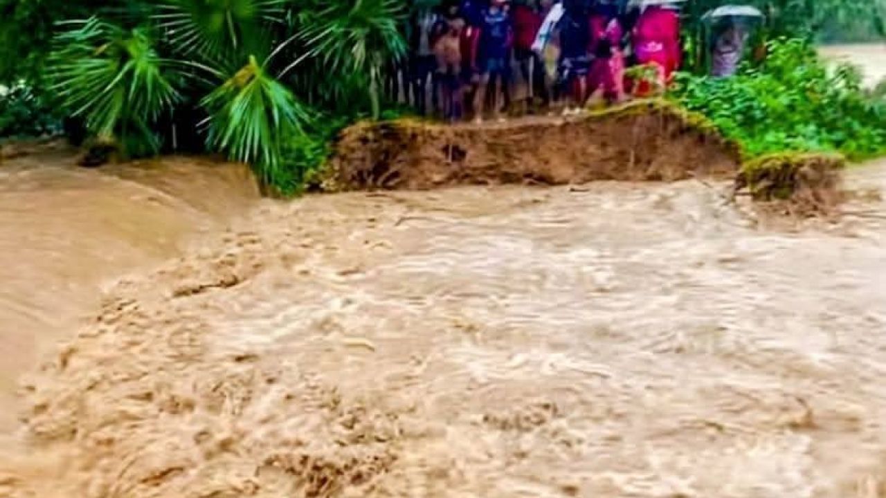 হালুয়াঘাটে পাহাড়ী ঢলে নিম্নাঞ্চল প্লাবিত
