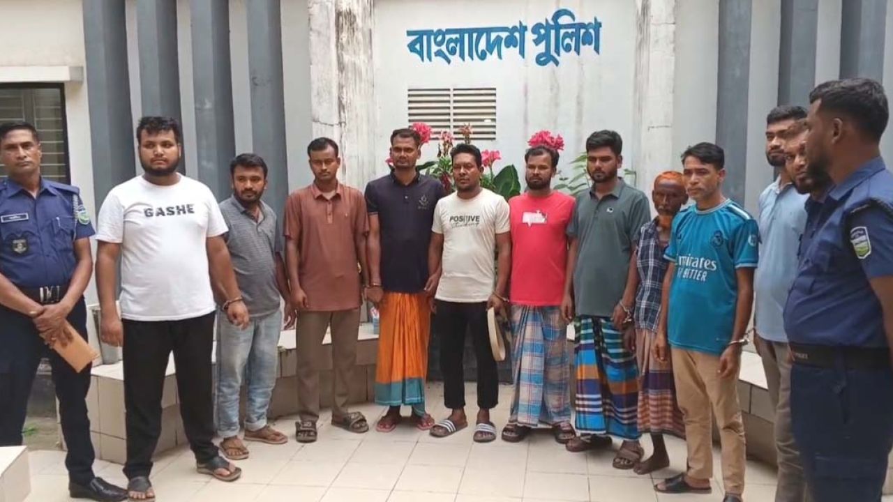 ভালুকায় যুবলীগ ও ছাত্রলীগের ৯ নেতাকর্মী গ্রেফতার