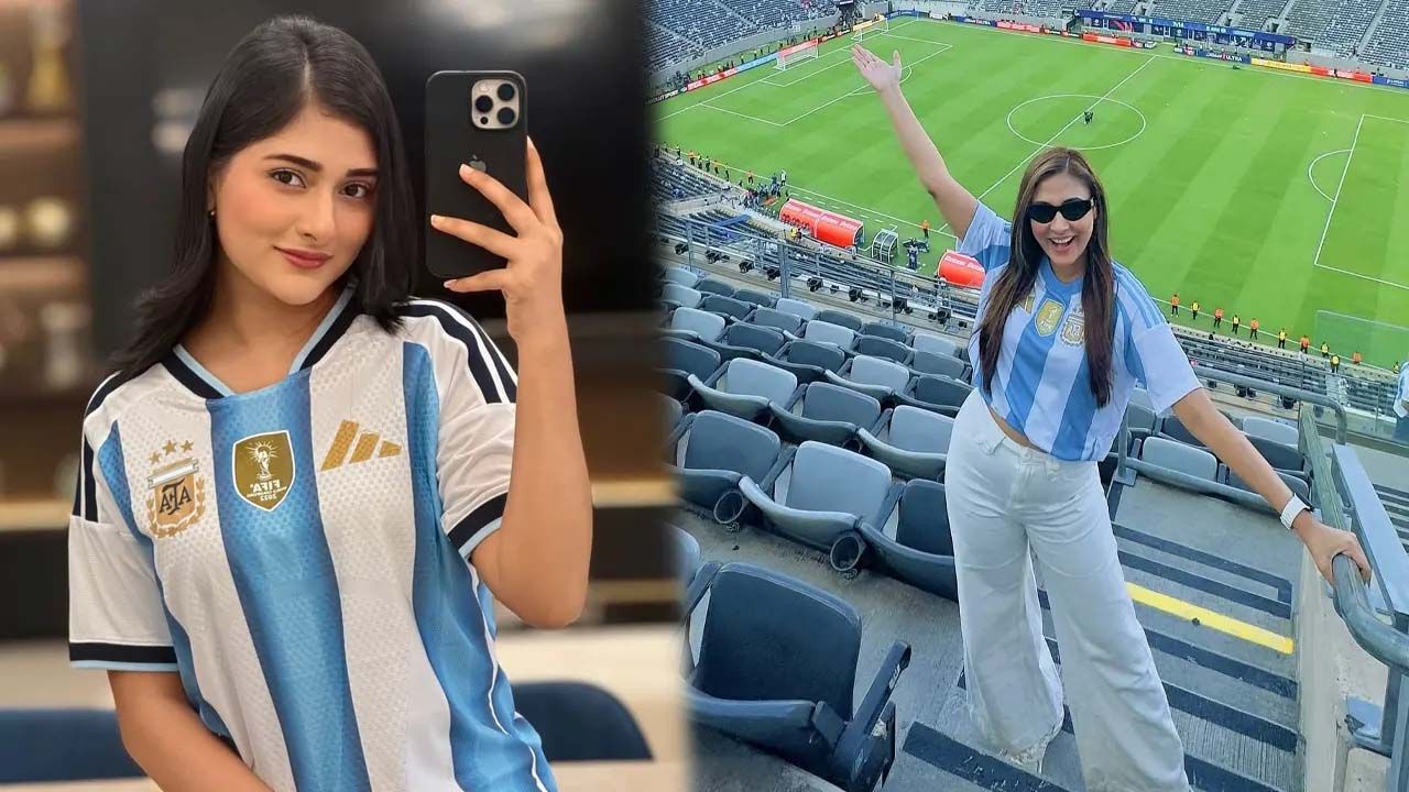 মেহজাবীন-মালাইকা দুই বোনেরই প্রিয় আর্জেন্টিনা