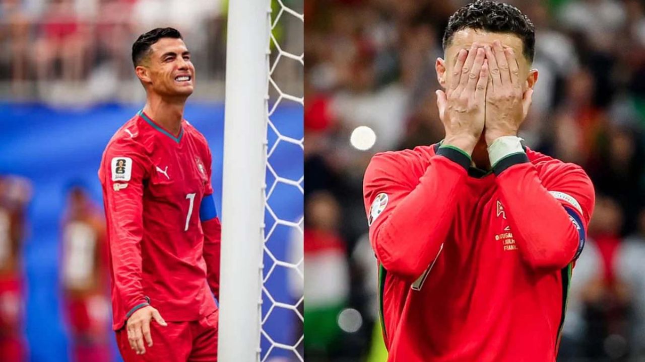 বড় টুর্নামেন্টে টানা ১০ ম্যাচ গোলহীন রোনালদো, হাতাশায় শুরু বিশ্বকাপ