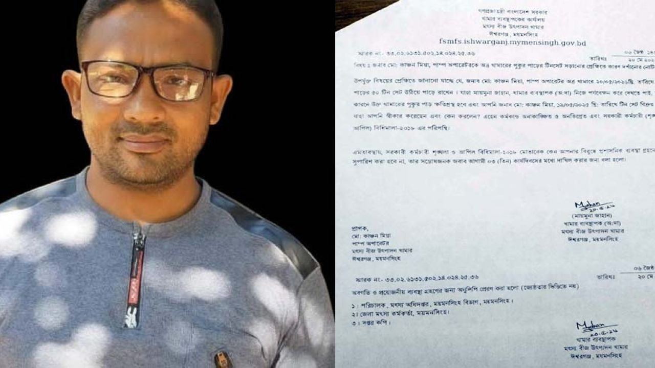 ঈশ্বরগঞ্জে পুকুর পাড়ের গাইড ওয়াল বিক্রি
