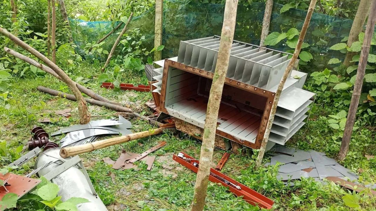 ঝিনাইগাতীতে ট্রান্সফরমারের তামার তার চুরি