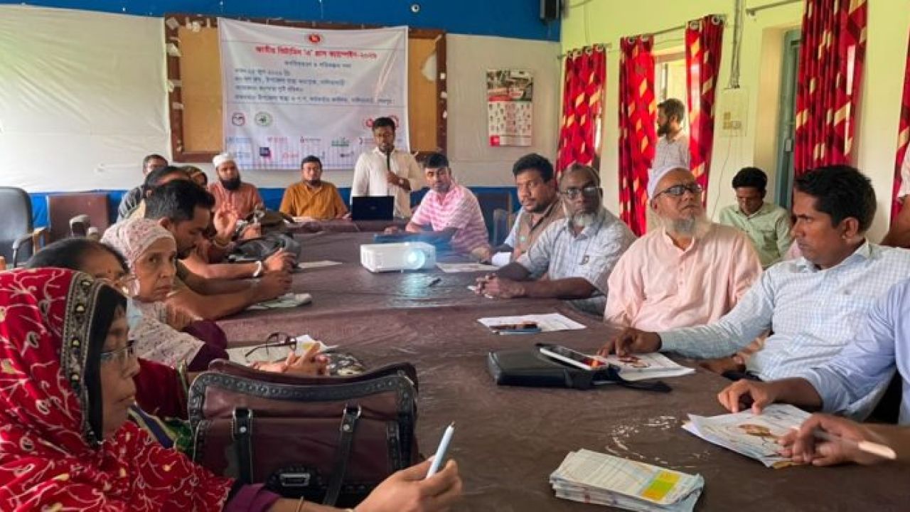 নালিতাবাড়ীতে ভিটামিন এ প্লাস ক্যাম্পেইন অবহিতকরণ সভা