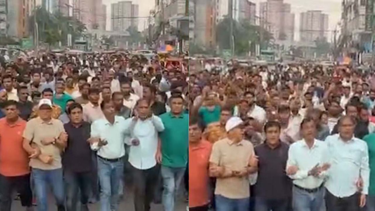 প্রধানমন্ত্রীর বিদেশ সফর ‘ঐতিহাসিক সাফল্য’, স্বেচ্ছাসেবক দলের আনন্দ মিছিল
