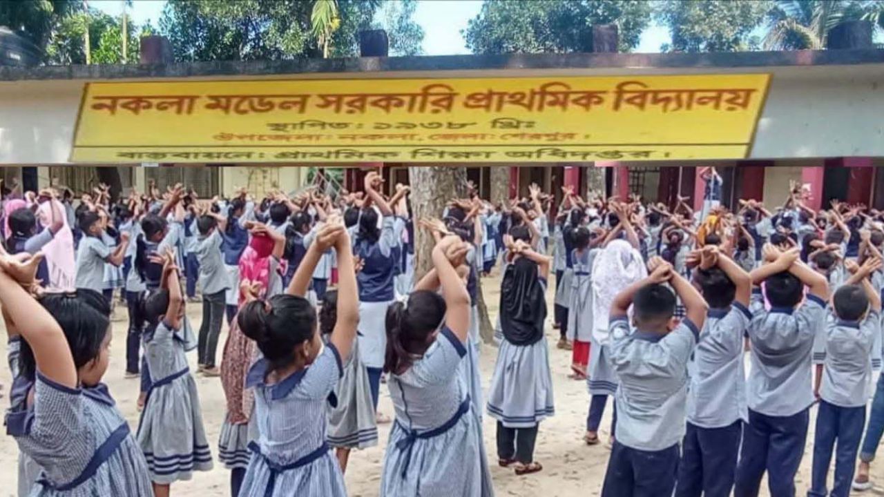 নকলায় প্রাথমিক বৃত্তি পেয়েছে ২০৩ জন
