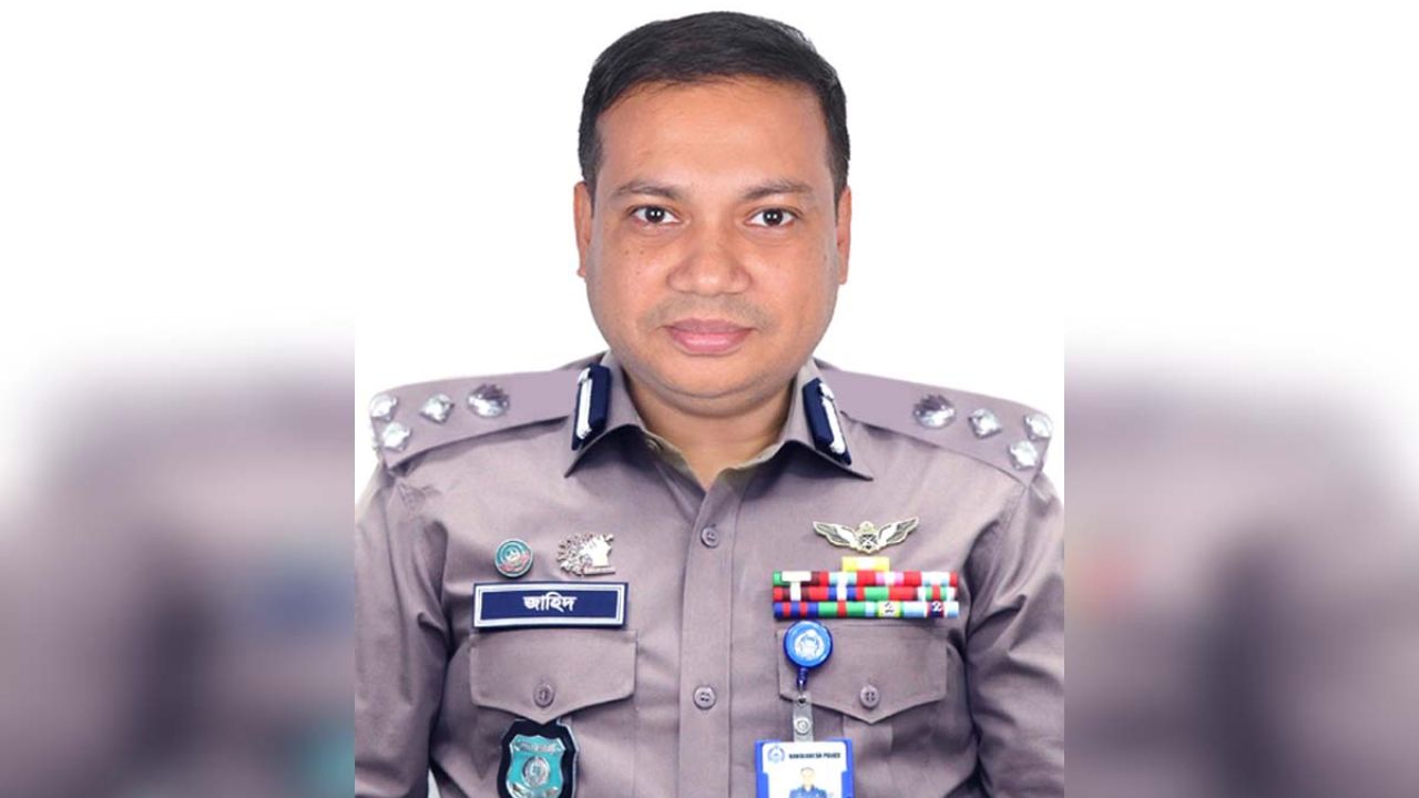 ময়মনসিংহ রেঞ্জের নতুন ডিআইজি জাহিদুল হাসান