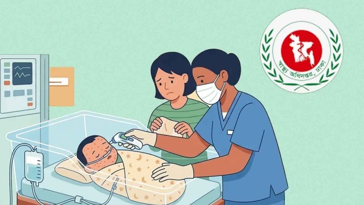 হাম উপসর্গে আরও ৫ শিশুর মৃত্যু