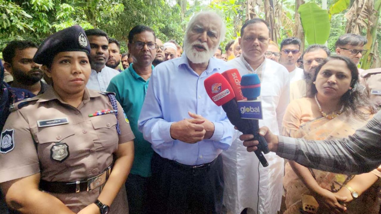 মহারশি নদীর বন্যার স্থায়ী সমাধানে তিন মন্ত্রণালয়ের সমন্বিত উদ্যোগ: ত্রাণ প্রতিমন্ত্রী