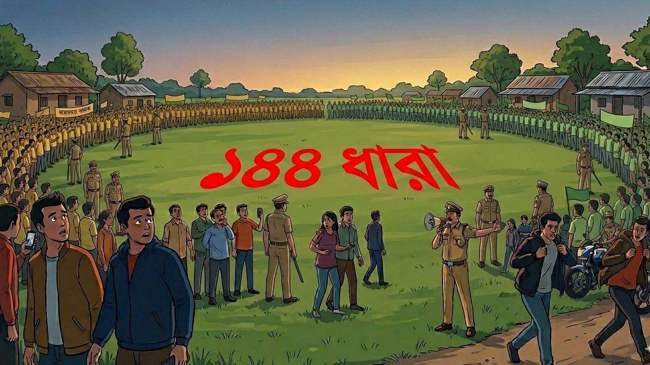 এনসিপি-ছাত্রদলের পাল্টাপাল্টি সমাবেশ ঘিরে হবিগঞ্জে ১৪৪ ধারা