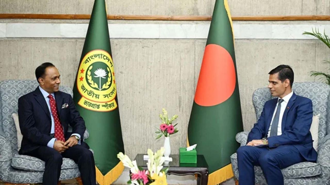 সার্ককে কার্যকর করতে একমত ভারপ্রাপ্ত স্পিকার ও নেপালের রাষ্ট্রদূত
