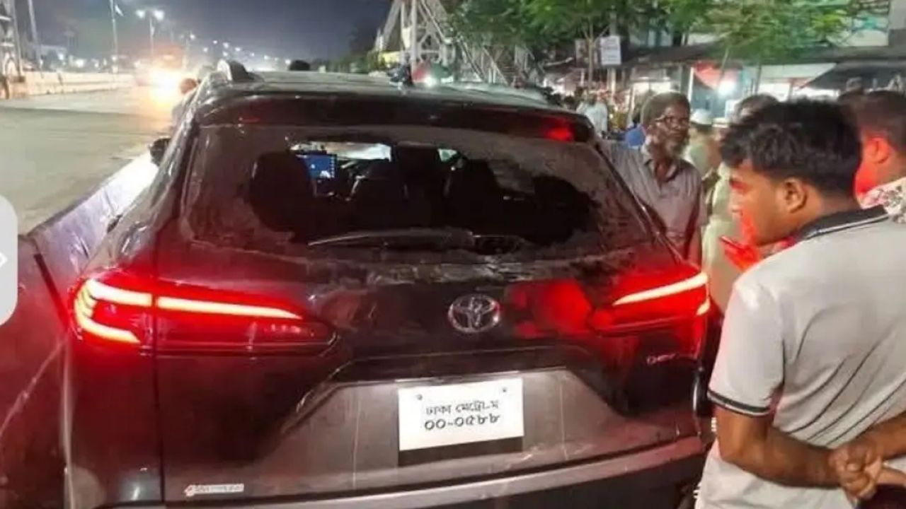 সিরাজগঞ্জে এমপি আয়নুলের গাড়িতে হামলা ও ভাঙচুরের অভিযোগ