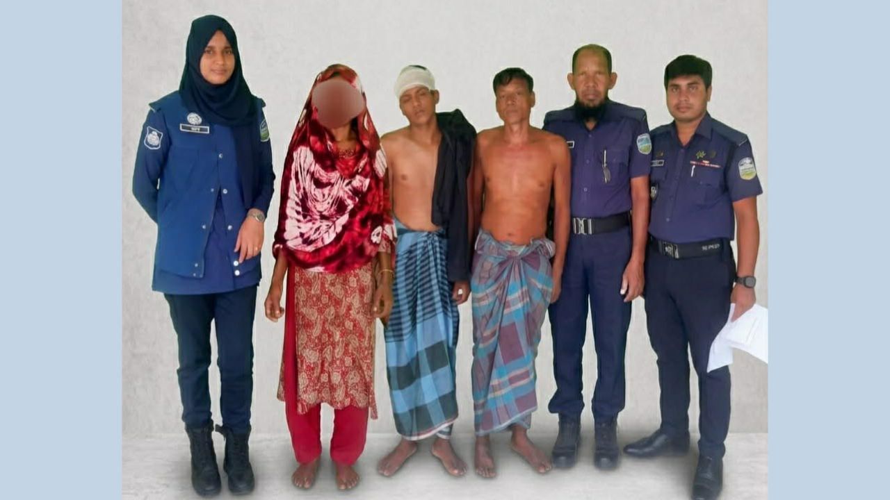 নকলায় বৃদ্ধাকে পিটিয়ে হত্যা মামলার ৩ আসামি গ্রেফতার