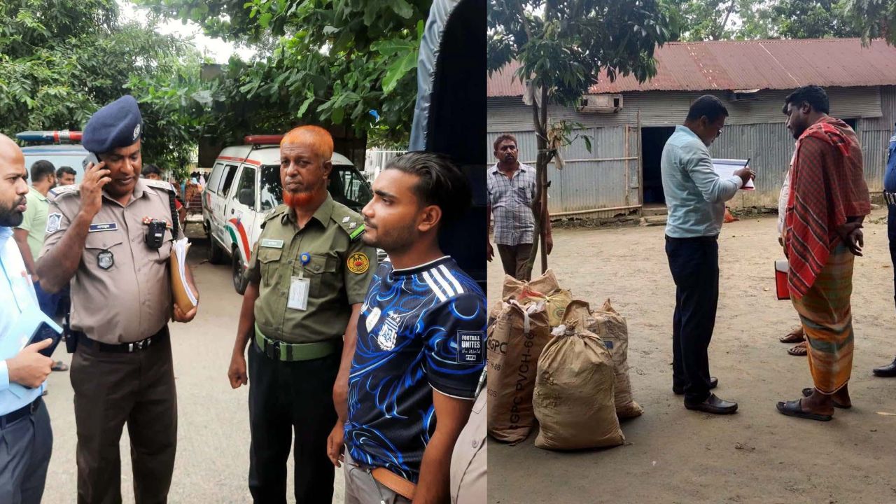 শেরপুরে দালাল-অবৈধ পলিথিন বিরোধী মোবাইল কোর্ট, জরিমানা ও কারাদণ্ড