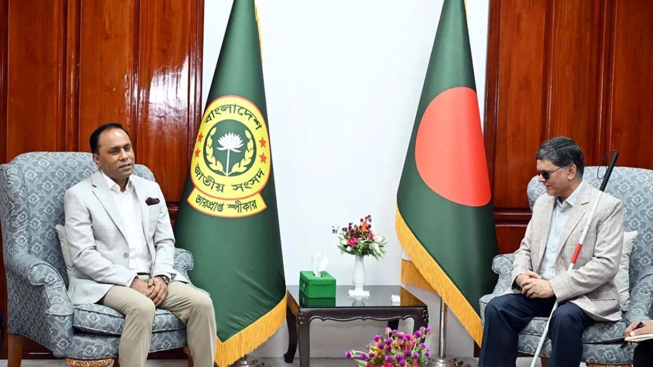 প্রতিবন্ধী ব্যক্তিদেরকে প্রতিবন্ধকতা হিসেবে দেখা উচিত নয়: ভারপ্রাপ্ত স্পিকার