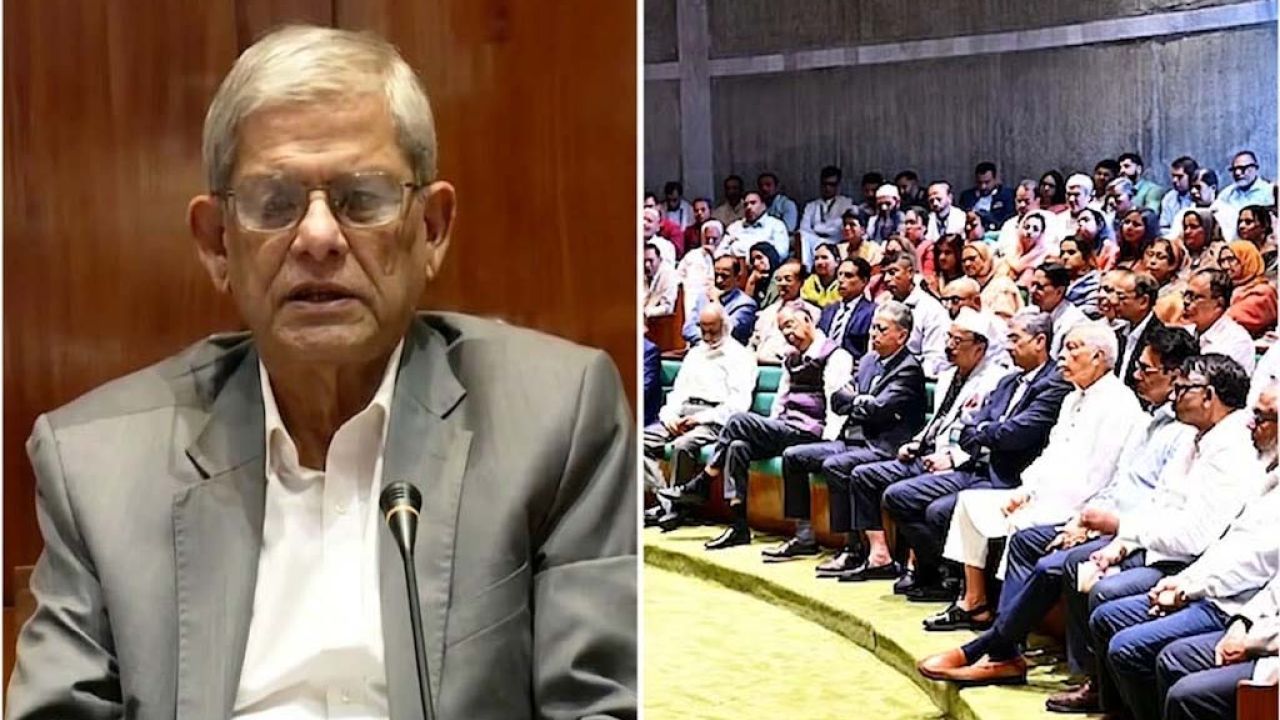 বিদায়ী বক্তব্যে বারবার কাঁদলেন মির্জা ফখরুল
