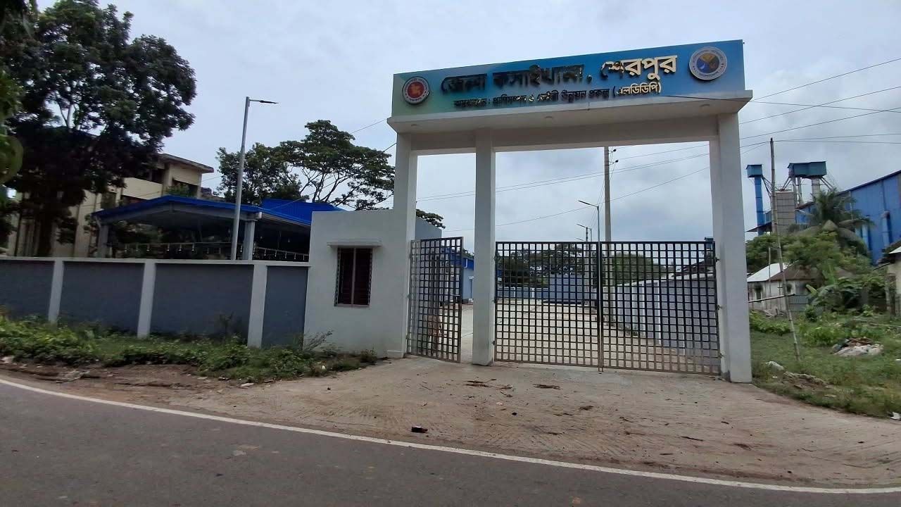 শেরপুরে আধুনিক কসাইখানাটি হস্তান্তরের দুই মাসেও চালু হয়নি