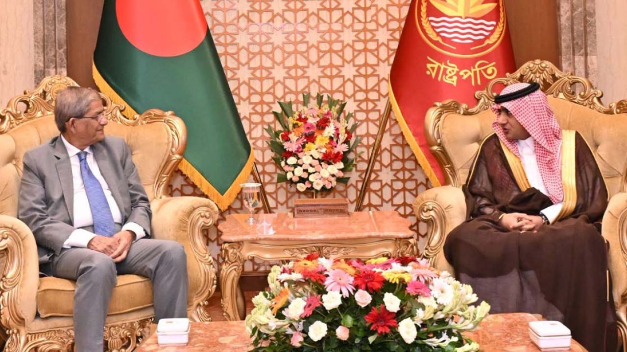 রাষ্ট্রপতির সঙ্গে সৌদি রাষ্ট্রদূতের সৌজন্য সাক্ষাৎ