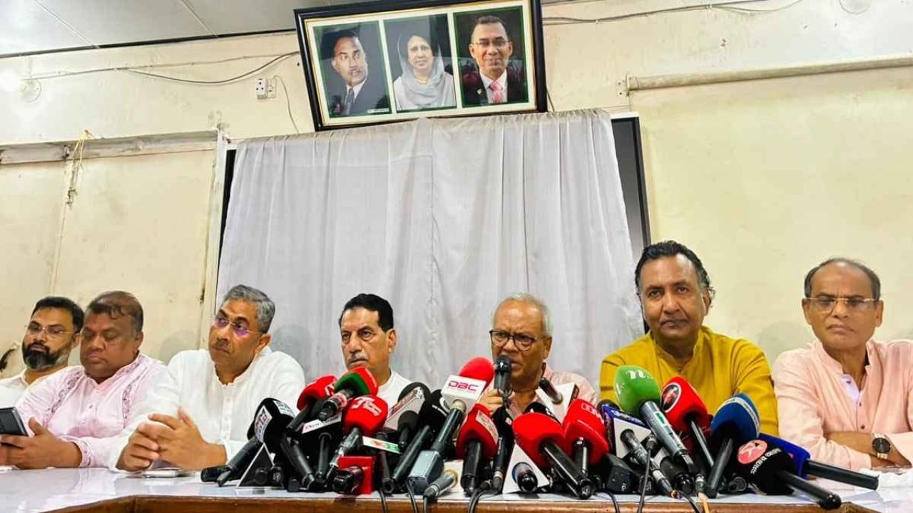 ১ সেপ্টেম্বর থেকে বিএনপির ৫ দিনের কর্মসূচি ঘোষণা