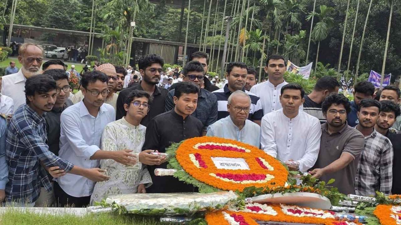ফ্যাসিবাদ প্রতিহতে নজরুলের গান গেয়ে রাজপথে নেমেছিল শিক্ষার্থীরা: রিজভী