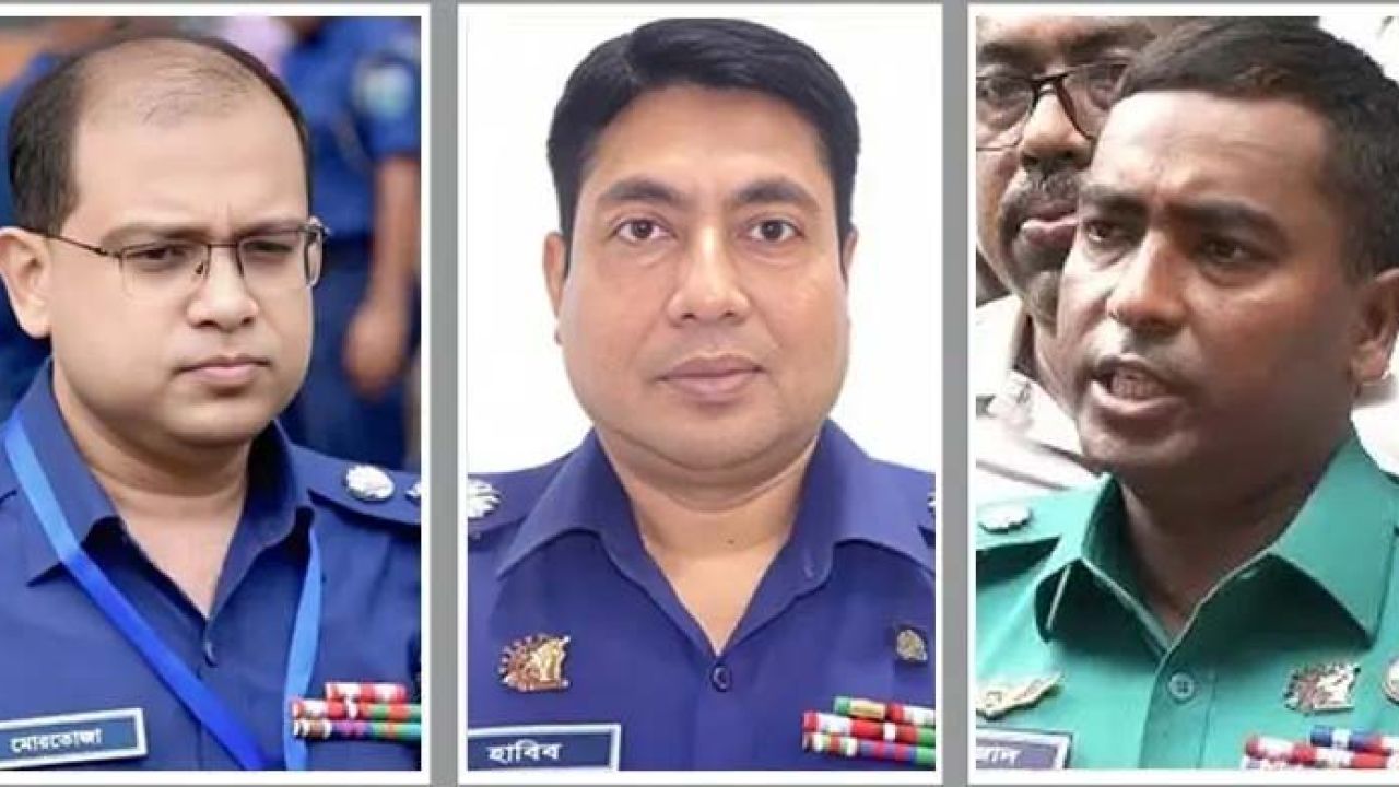 দেশের ‎তিন জেলায় নতুন পুলিশ সুপার
