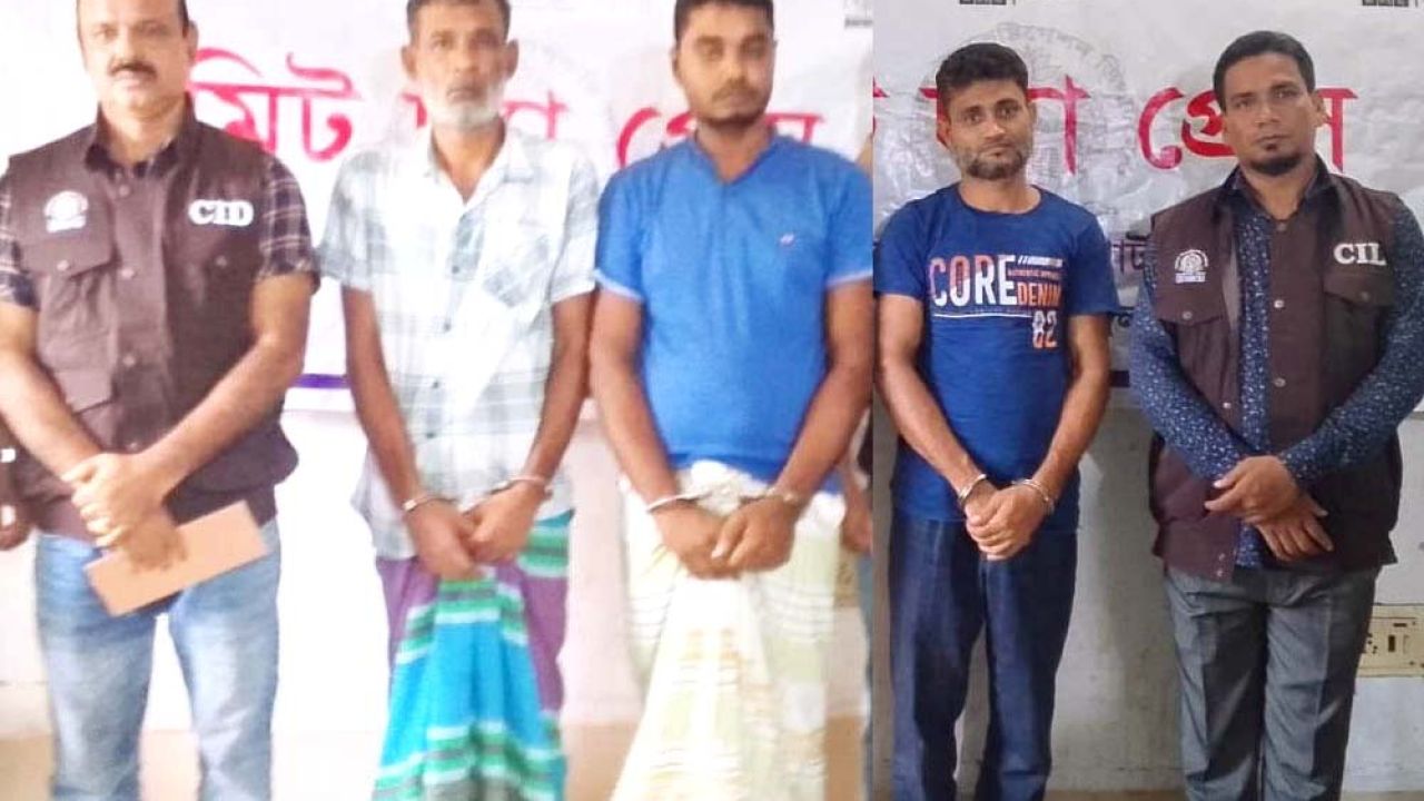 আট বছর পর মোটরসাইকেল চালক হত্যার রহস্য উদঘাটন করলো সিআইডি, ৩ খুনিকে গ্রেপ্তার