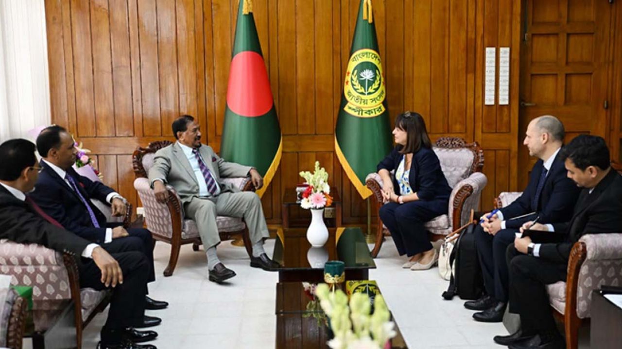 স্পিকারের সঙ্গে আইপিইউ মহাসচিবের সাক্ষাৎ