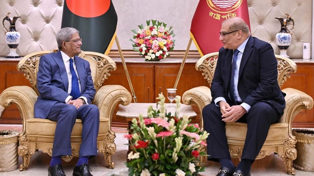 রাষ্ট্রপতির সঙ্গে পাকিস্তান হাইকমিশনারের সৌজন্য সাক্ষাৎ