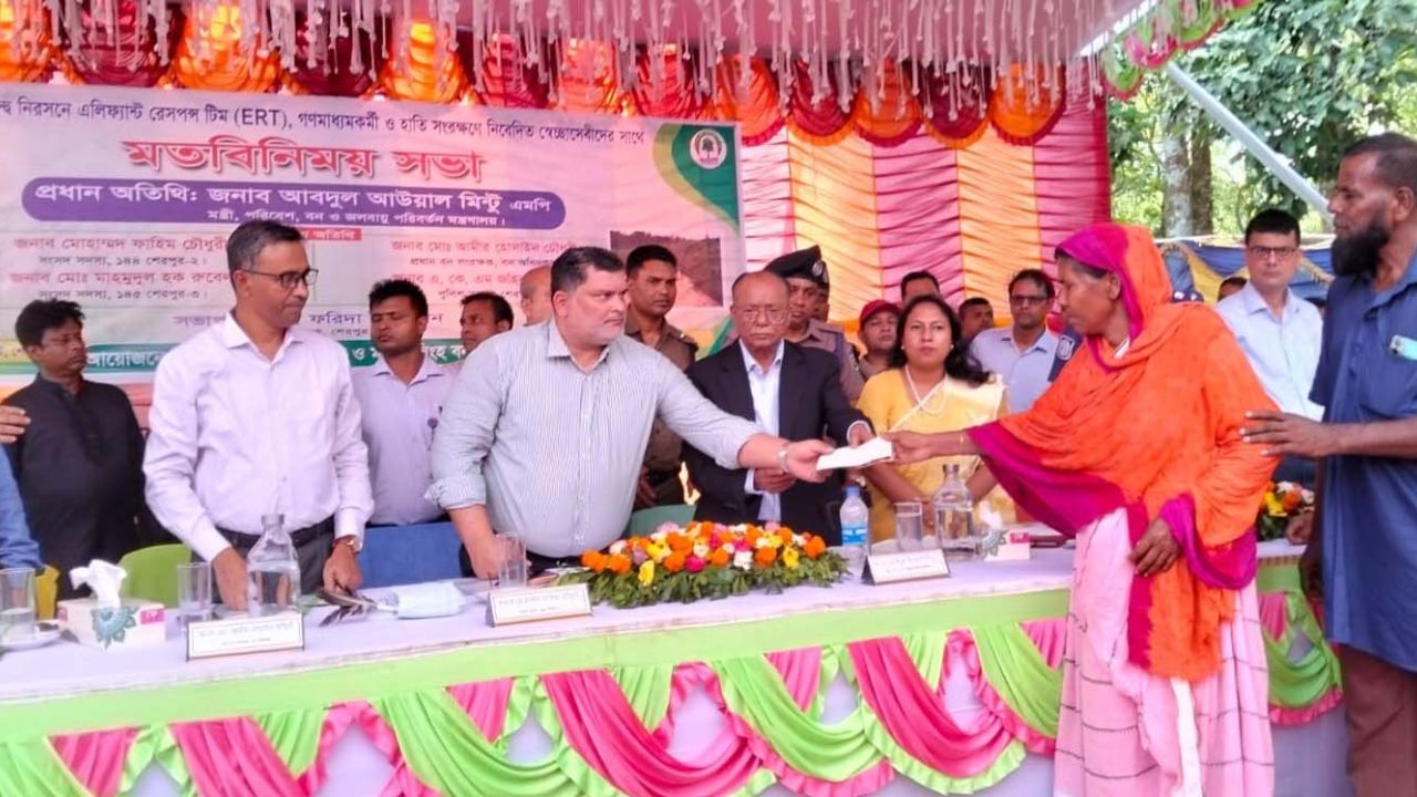 গারো পাহাড়ের বন্যহাতি সুরক্ষায় চলাচলের করিডোর চালু করতে শীঘ্রই আন্তঃদেশীয় সংলাপ শুরু করা হবে