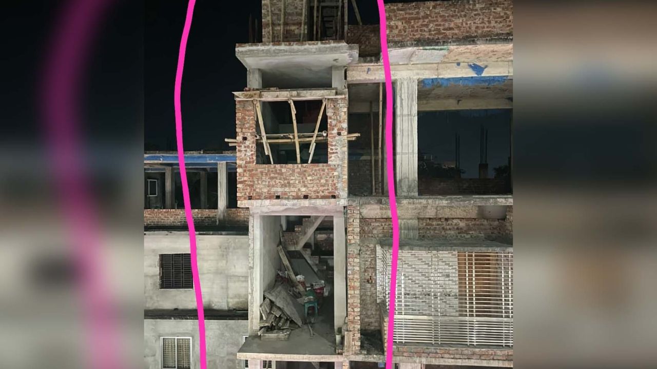 জামালপুরে অনুমোদনহীন ৪ তলা ভবন নির্মাণ বন্ধে পৌরসভার আইনী নোটিশ