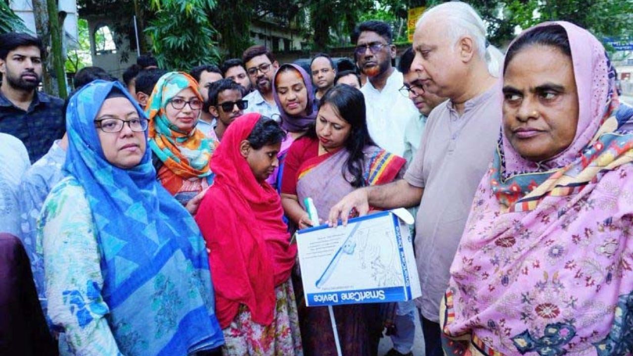 শেরপুরে বিশ্ব সাদাছড়ি নিরাপত্তা দিবস উপলক্ষে বর্ণাঢ্য র‍্যালি ও আলোচনা সভা