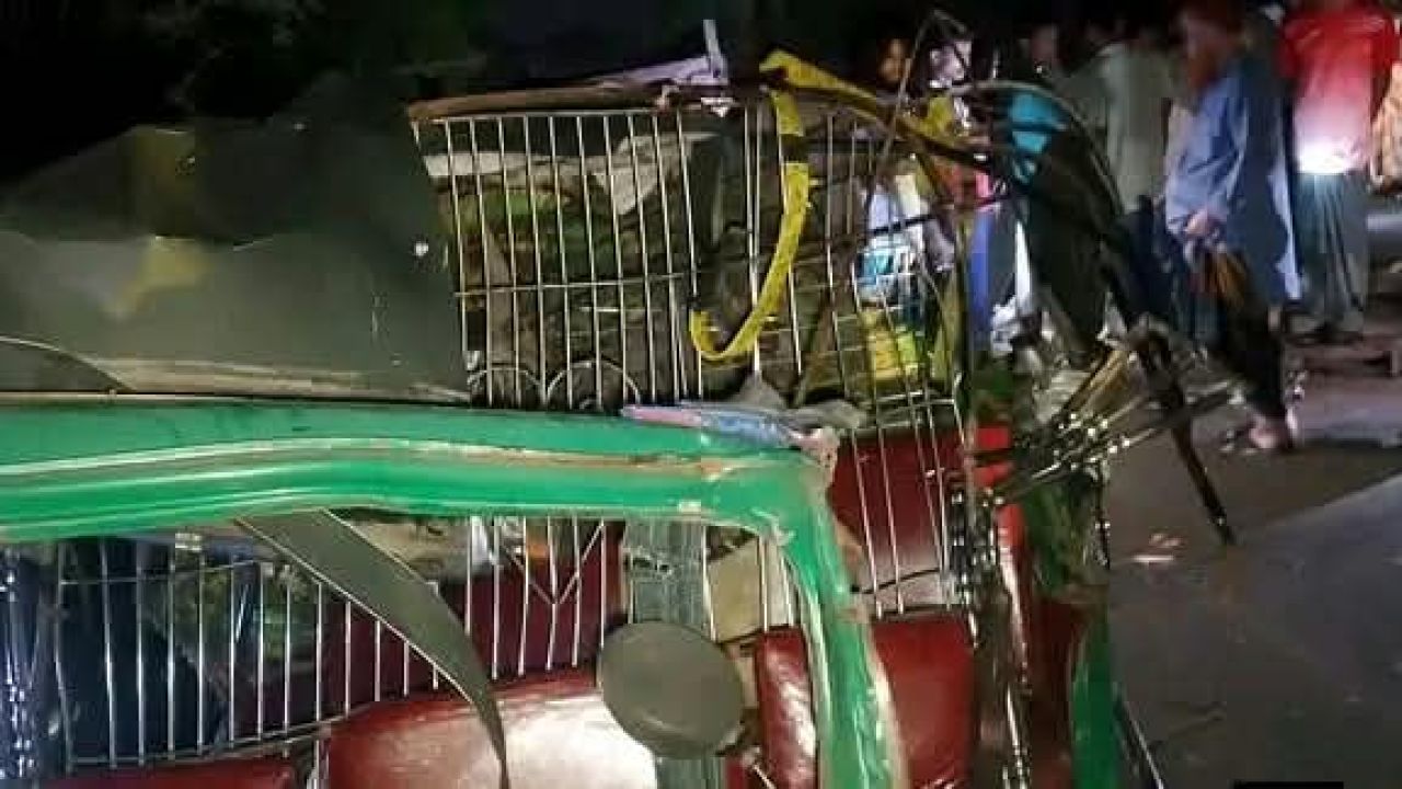 শেরপুরে বাস-সিএনজি সংঘর্ষে নিহত ১, আহত ৪
